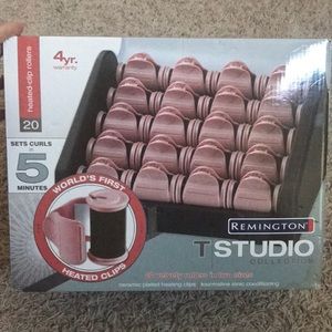 T Studio Remington heated clips